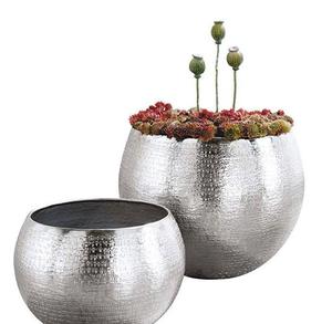 Pot de fleurs moderne, pot de fleurs décoratif pour balcon, décoration de mariage, décoration de salon, pot de fleurs en métal décoratif - Product Image 1