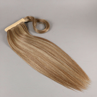 Queue de cheval synthétique lisse haute température D.S Hair 22 pouces 100g à enrouler – Meilleure vente en gros