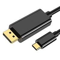 4K tipo C a Displayport DP Cable convertidor adaptador USB C 3,1 a DP Cable 1,8 m