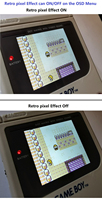 Kit d'écran LCD IPS rétroéclairé haute définition Q5 de taille plus grande Super OSD RIPS pour console GameBoy DMG GB DMG IPS LCD Affichage effet pixel