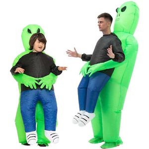 <span class=keywords><strong>Disfraz</strong></span> Inflable de <span class=keywords><strong>Alien</strong></span> ET Caminante para Niños y Adultos para Halloween - Product Image 4