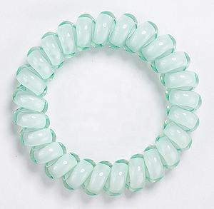 Accessoires pour <span class=keywords><strong>cheveux</strong></span> fluorescents en plastique, couleur noir, bande de <span class=keywords><strong>cheveux</strong></span>, <span class=keywords><strong>fil</strong></span> de téléphone, cravate de <span class=keywords><strong>cheveux</strong></span>, élastique - Product Image 6