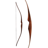 Fournisseur de tir à l'arc taille d'arc 54 "stratification de la main droite arc recourbé d'une seule pièce pour jeunes pour la pratique de l'arc