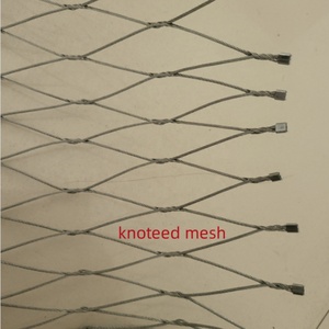 Malla Tejida de Acero Inoxidable 304/316 Resistente a la Corrosión para Protección de Zoológicos, Red de Barandilla, Valla y Balaustrada, con Plegado y Corte - Product Image 3