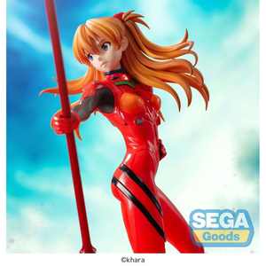 Evangelion 3.0+1.0 Asuka Shikinami Langley Spear Cassius Luminasta Figurine de modèle de dessin animé 30 cm Accessoires d'anime - Product Image 1
