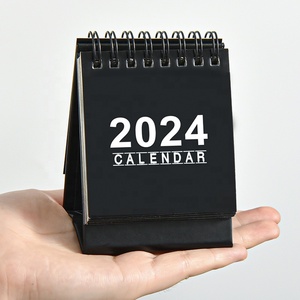 Bán Buôn 2025 Mini Tùy Chỉnh Kích Thước Hàng Tháng Hàng Ngày Bàn Lịch Cuộn Dây Ràng Buộc In Ấn Loại - Product Image 3