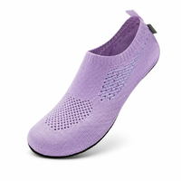 Chaussures de sport aquatiques multifonctions pour femmes et hommes, légères, confortables, ventilées, à fond plat, pour la plage, la piscine, le surf, le yoga