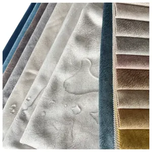 polyester sofa fabric holland velvet fabric plush dutch velour waterproof upholstery fabric