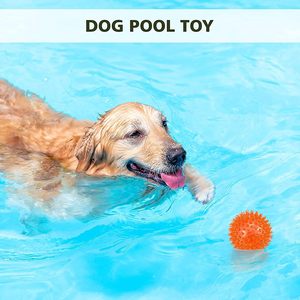 Screaming Spikeball 7.5cm Chew Pet Toys Dog Squeaky Spiky Ball Toys Pet Toy Ball <b>Squishy</b> Stress Ball - Product Image 4