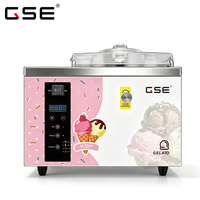 Machine à glace dure et sorbet professionnelle 220V pour la restauration, machine à gelato et sorbet en vrac