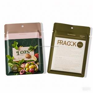 Impresión personalizada 1g 3,5G 7g 14g Ver a través de la bolsa Ziplock plana Gummy Candy Packaging Olor a prueba de dulces Comestibles Mylar Bolsas con cremallera - Product Image 3