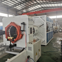 Machine de fabrication de tuyaux PEHD PPR de grand diamètre Ligne de production de tubes d'eau en plastique Machine de fabrication de tuyaux PE PPR