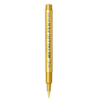 Marqueur permanent Color Craft Or et Argent avec pointe pinceau simple pour signature