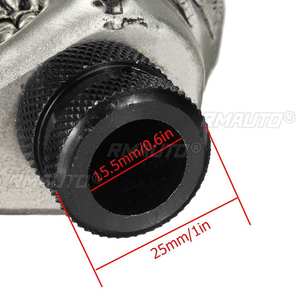 Pommeau de levier de vitesse universel pour voiture, style tête de mort, pommeau de levier de vitesse manuel avec adaptateur de manchon - Product Image 6