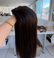Topper capillaire en dentelle 10x10 en cheveux humains avec base en soie |   Topper de cheveux 100% humains 4x4 en soie respirante pour calotte naturelle, idéal pour les zones clairsemées