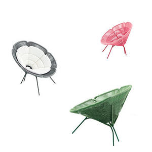 ชุดโต๊ะและ<span class=keywords><strong>เก้าอี้</strong></span>หวายกลางแจ้งดีไซน์ใหม่กลีบดอกไม้ลายดอกบัวเฟอร์นิเจอร์ผ้าอลูมิเนียมแบบโมเดิร์นกรอบ2ชุด - Product Image 3