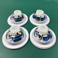 Lampu Sorot LED Remote RGB Pengubah Warna 5W Plastik Isi Ulang Lampu LED Meja Pilar Lantai untuk Ruang Tamu