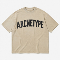 Qualitäts-T-Shirt aus 100% Baumwolle, Schweres Gewicht 240GSM, Luxus-Unisex-T-Shirt mit Individuellem Logodruck, Oversize-Schnitt für Herren