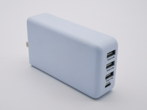 Cargador Usb de 45W Abs para tableta, protección contra sobrecalentamiento Qc 2022 3,0 a 100 V, novedad de 240 - Product Image 2