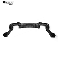 Tuning Era Diffuseur arrière en fibre de carbone sec Ajouter Kit de carrosserie pour BMW X3 G01 LCI 2022 + Mise à niveau