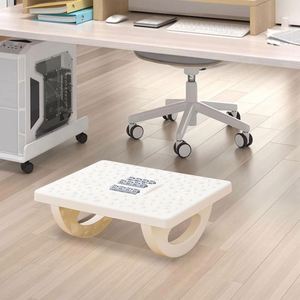 Ergonomic Portable Footrest with Massage Rollers Under Desk <b>Stool</b> for Home & Office - Product Image 3