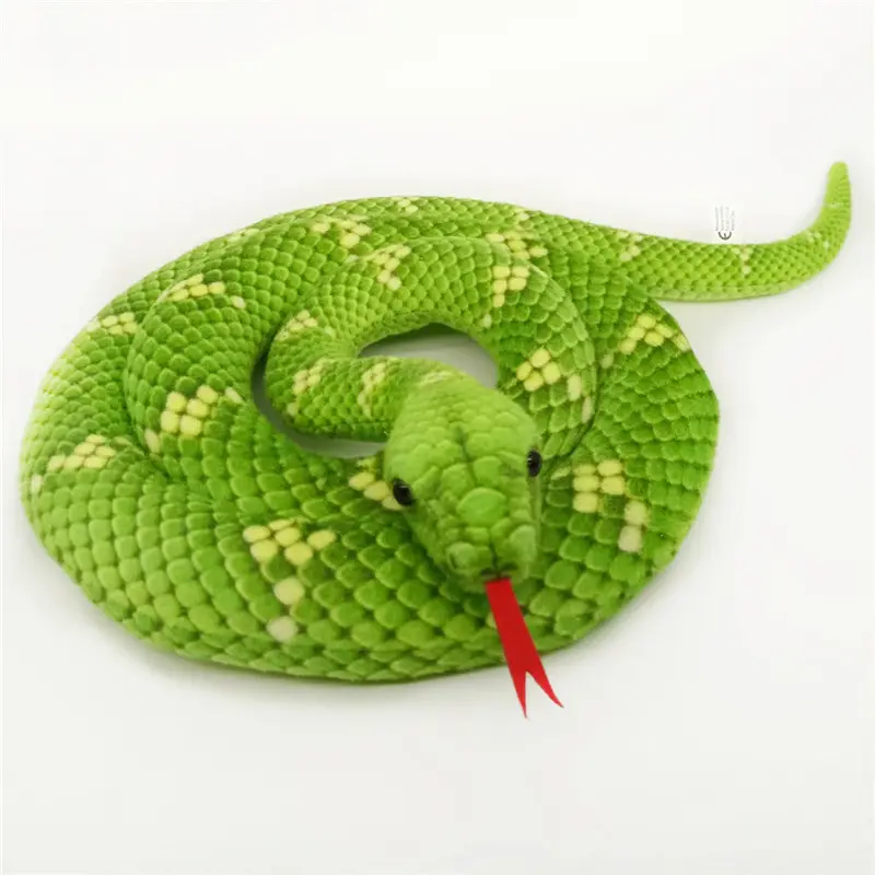 SongshanToys grande taille peluche peluche peluches géant anaconda réaliste enfants jouets grand serpent simulé peluche peluche cadeau