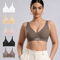 Nouvelle Arrivée 2026 – Soutien-gorge en gel uni sans couture, ajustable, push-up, sans armatures, pour usage quotidien, lingerie grande taille pour femme