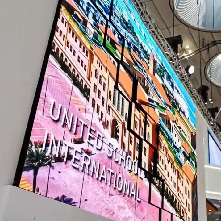 Customizable Wave Matrix LED Screens for Elevator Shopping Mall ...