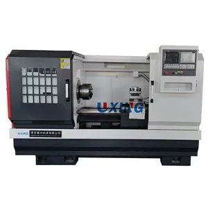 China flat bed high precision efficient CK6165E heavy duty CNC lathe metal processing machine