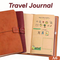 Libreta de Regalo de Alta Calidad con Logotipo Personalizado, Cosida con Hilo, A6, Cuero PU, para la Escuela, Oficina, Negocios, Viajes, Planificador, PVC