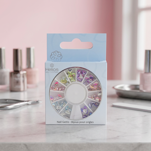 Kit de Gemas de Uñas 3D Estilo Kawaii, Diamantes de Imitación de Oso y Mariposa, Caja de Tamaños Mixtos para DIY, Código de Barras 800307811763 - Product Image 2