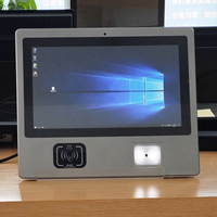 Ordinateur industriel tout-en-un avec écran tactile capacitif de 15,6/19/22/24/27 pouces, boîtier en aluminium, USB frontal