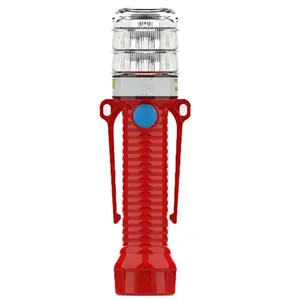 MA tongkat lampu Led sinyal Marshaling udara isi ulang tongkat lampu kedip keselamatan malam tongkat kontrol lalu lintas