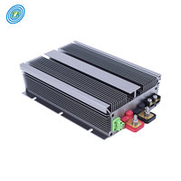 Chargeur de batterie YUCOO DC-DC 12V vers 48V 10A, convertisseur élévateur pour chargeur de batterie LiFePO4 de voiture