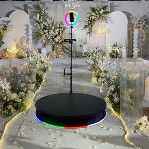 2025 bán buôn tùy chỉnh 360 <span class=keywords><strong>Photo</strong></span> Booth nền Battery Powered thay đổi màu sắc LED ánh sáng cho - Product Image 6