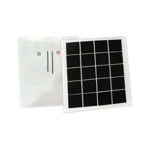แผงโซลาร์เซลล์ 125 มม.x 135 มม. 5V 2.3W โมดูลชาร์จซิลิคอนชนิดโมโนคริสตัลไลน์สำหรับแบตเตอรี่ลิเธียม - Product Image 1