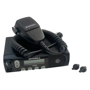 Radio mobile bidirectionnelle Em400 analogique numérique UHF VHF 99 canaux 45 watts Radio montée sur véhicule Talkie-walkie pour Mototrbo - Product Image 2