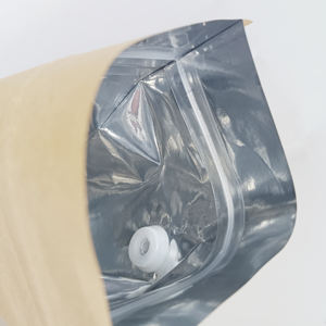 Custom Resealable Packaging <b>bags</b> For Coffee Beans Stand up Package Aluminum Foil Coffee <b>Tea</b> Leaf Flat Bottom <b>Bag</b> - Product Image 4