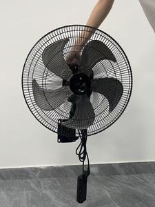 Ventilador de Pared Industrial Oscilante de 5 Aspas Metálicas con Control Táctil Eléctrico para Uso Doméstico y Hotelero, 3 Velocidades, Bajo Ruido - Product Image 4