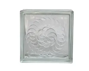 Clear Nautiles glass block