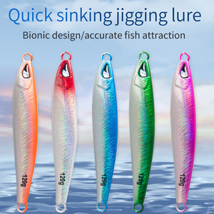 Señuelo de jigging Yj-T-150 de 100 mm y 120 g, cebo de fondo para pesca en agua salada. - Product Image 5