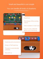 Table de Foot en Bois Interactive – Équipement de Baby-Foot de Table, Football de Table, Futbolín de Mesa, Jeu de Soccer