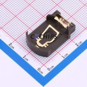 BS-08-B2AA001-T Button & Strip <b>Battery</b> <b>Connector</b> SMD <b>Connector</b> <b>Battery</b> Holder CR2032 Phosphor Bronze - Product Image 1