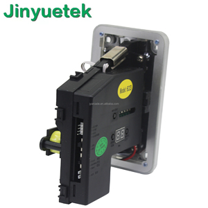 Accepteur de pièces universel JY Factory CA-633 avec éclairage LED pour machines de jeu d'arcade et distributeurs automatiques (pour pièces métalliques et plastiques) - Product Image 3