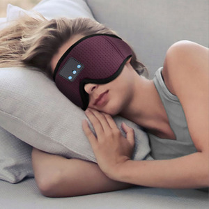 Nueva Máscara de Ojos Inteligente Inalámbrica Bluetooth 5.3 con Música y Sombreado 3D <span class=keywords><strong>para</strong></span> <span class=keywords><strong>Dormir</strong></span>, Material de Poliéster, Suministro Directo de Fábrica en China - Product Image 2