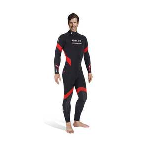 Traje de Neopreno Profesional MARES <span class=keywords><strong>PIONEER</strong></span> de 5mm, Color Neutro, con Capucha y Cremallera Trasera, Aislamiento de 7mm, Hecho en China, Modelo 412344 - Product Image 2
