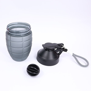 Mezclador <span class=keywords><strong>de</strong></span> botella <span class=keywords><strong>de</strong></span> agua <span class=keywords><strong>de</strong></span> proteína deportiva con forma <span class=keywords><strong>de</strong></span> <span class=keywords><strong>granada</strong></span> <span class=keywords><strong>de</strong></span> mano <span class=keywords><strong>de</strong></span> plástico transparente <span class=keywords><strong>de</strong></span> 500ml para gimnasio, Camping, apto para lavavajillas, hecho <span class=keywords><strong>de</strong></span> PP - Product Image 6