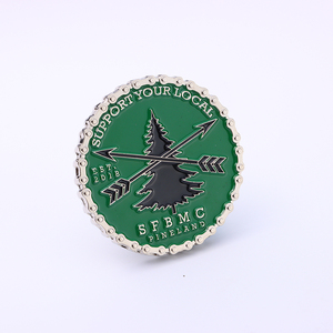 Monedas de desafío de latón macizo en blanco de 40 mm (1.5 pulgadas) de metal, tipo placa italiana, con esmalte suave, coleccionables, religiosas, para recuerdo - Product Image 5