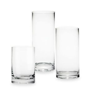 <span class=keywords><strong>Vase</strong></span> <span class=keywords><strong>en</strong></span> <span class=keywords><strong>verre</strong></span> cylindrique transparent géant LUYI, hauteurs 30, 40, 50, 60 cm, diamètres 10, 20, 25, 30 cm, pour mariage, grand modèle droit - Product Image 6