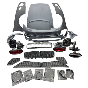 Accesorios para Parachoques de Coche para <span class=keywords><strong>Bentley</strong></span> <span class=keywords><strong>Continental</strong></span> GT: Kit de Carrocería, Faros Delanteros, Parrilla, Parachoques Delanteros y Traseros, Capó, Guardabarros - Product Image 1